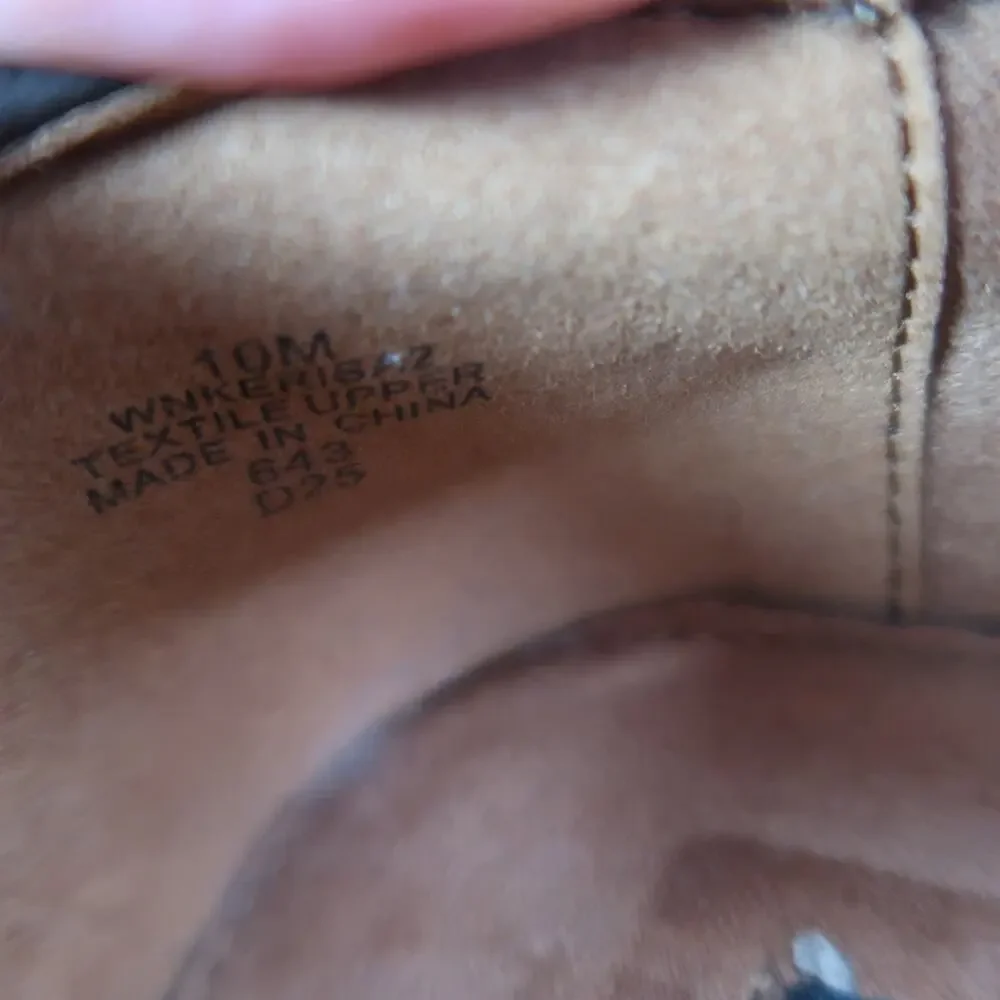 Nine West Kerisa Lug Sole Loafers Dark Brown Platform Boat Shoes 10 - Picture 7 of 7